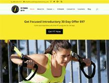 Tablet Screenshot of focusedintegratedtraining.com